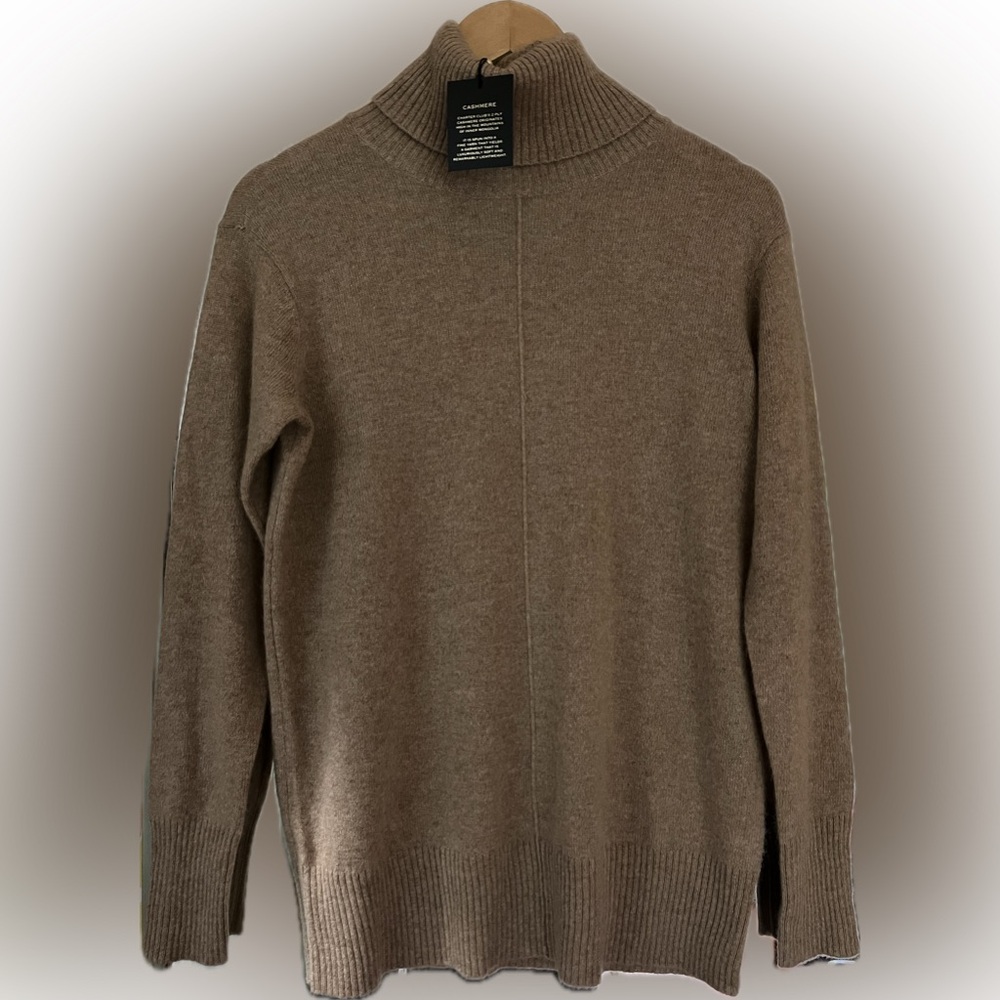 Cashmere turtle neck sweater